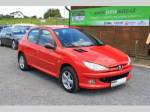 Peugeot 206 hatchback 55kW benzin 200705